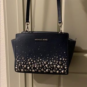 Navy Michael Kors Purse